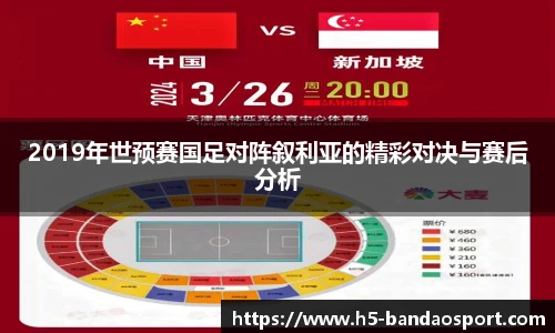 2019年世预赛国足对阵叙利亚的精彩对决与赛后分析